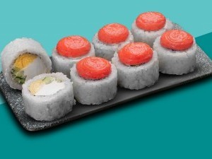 Сытный запеченный ролл Сытный запеченный ролл